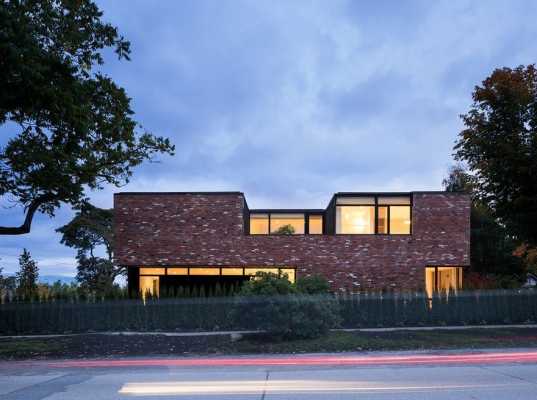 Modern Brick House in Vancouver That Encourages Play