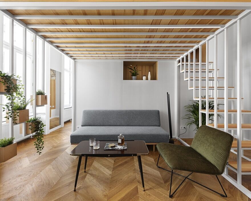 Redesign of a Bourgeois Apartment in Downtown Budapest