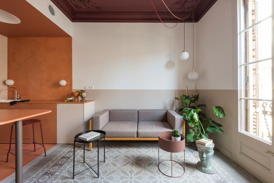 Klinker Apartment in Barcelona / Colombo and Serboli Architecture