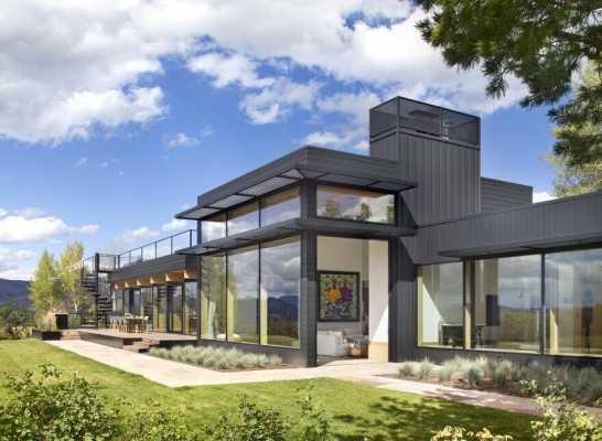 Aspen Ridge House Overlooking the Rocky Mountains