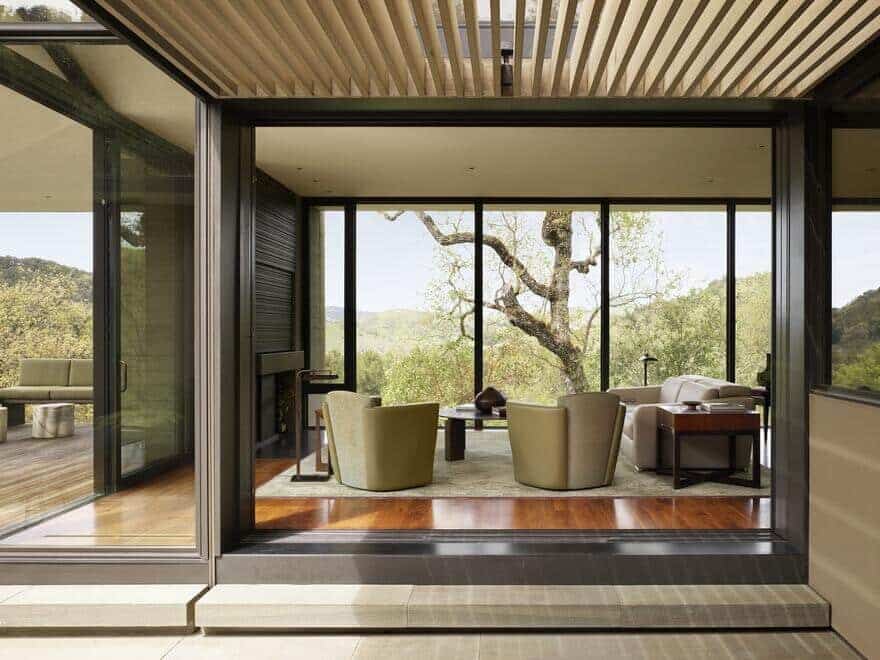 Winged Retreat, Santa Lucia Preserve Aidlin Darling Design