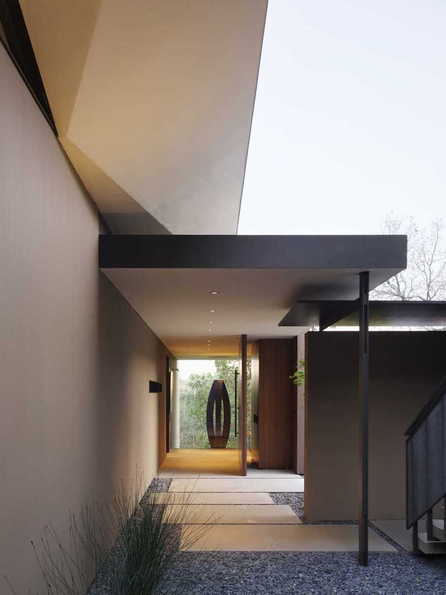 entrance hall, Santa Lucia Preserve, Aidlin Darling Design