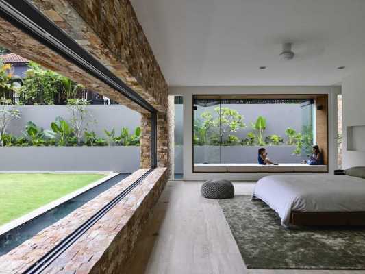 intrinsic integration between architecture, interior design, and landscaping