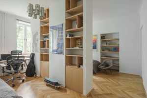 Loft Kolasiński Uses Unique Furniture and Lighting for Renovation of a 1939s Warsaw Flat