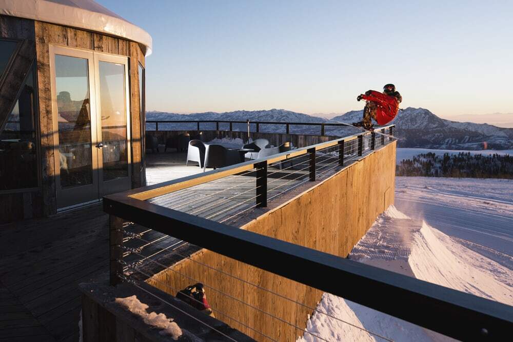 Skylodge at Powder Mountain, Utah by Skylab...a Mountaintop Event Center