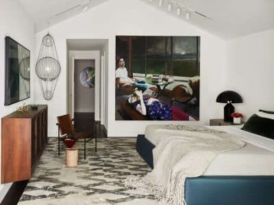 Lake Austin Scenic Home Renovated by Tobin Smith Architects and Mark Ashby Design Features a Spectacular Art Collection