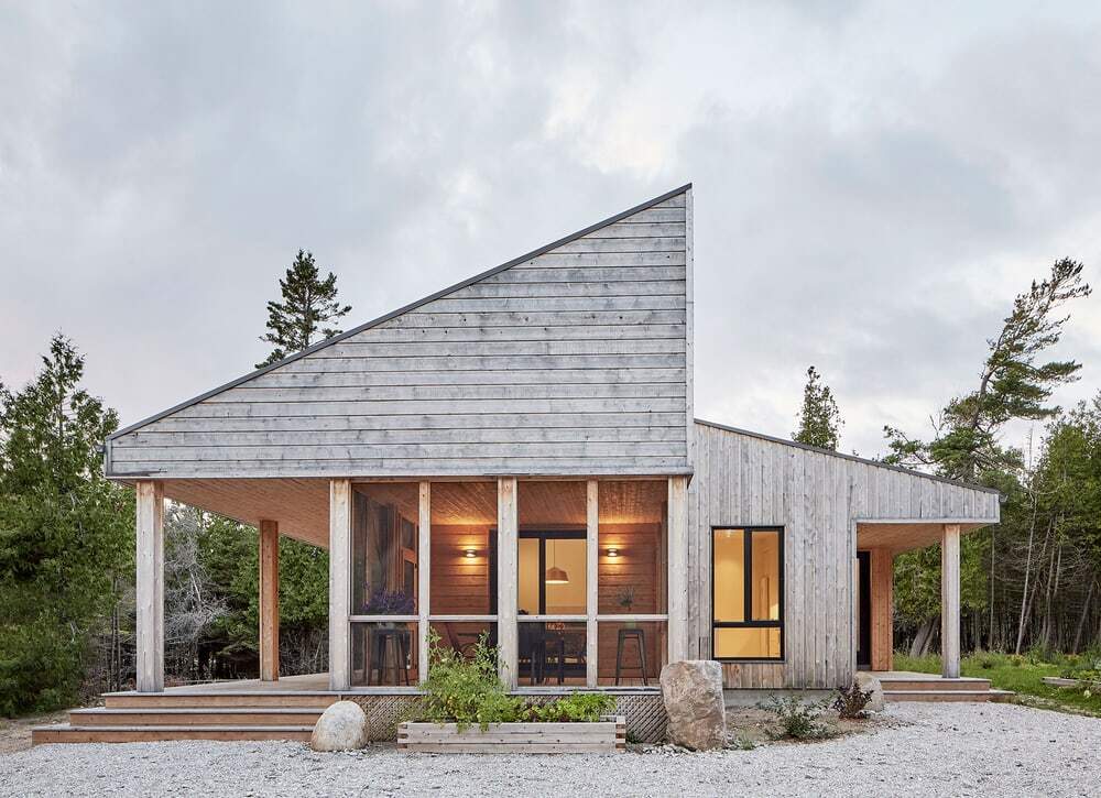 Manitoulin Island Off-Grid House by Solares Architecture