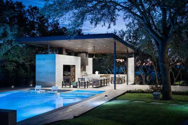 Longchamp Outdoor Living - New Construction Pool and Exterior Pavilion