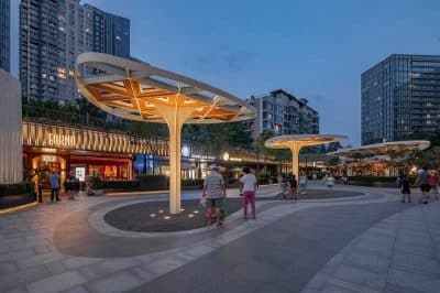 Lighting Heals Urban Space - Beijing CR Land·Instreet / PROL