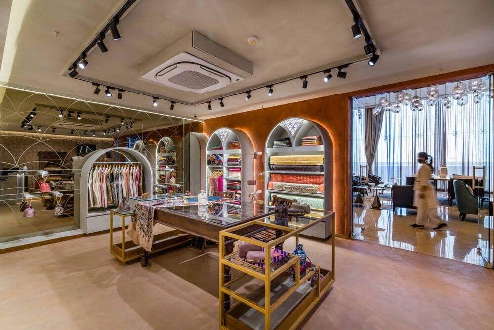 Indian Boutique Store @ Taj Skyline, Ahmedabad by Prashant Parmar Architect