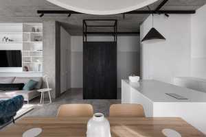 Deep Gray Apartment by Azovskiy + Pahomova