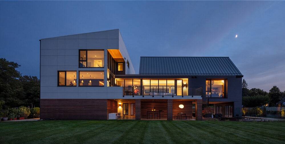 Seaside Modern Home in Rhode Island by ZeroEnergy Design