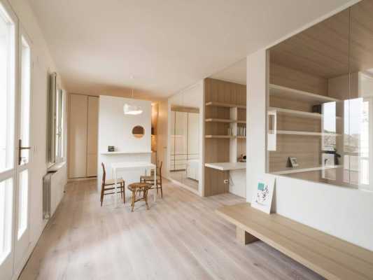 Small Apartment Restored by Archiplan Studio in Mantova, Italy