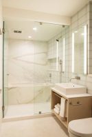 bathroom, Filbert Cottages by Buttrick Projects Architecture+Design