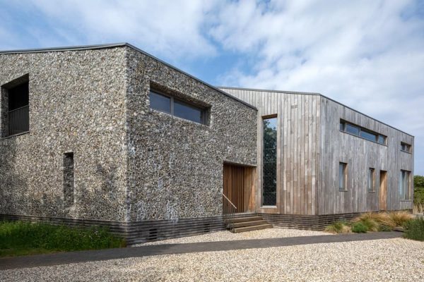 Marsh Edge House by Cowper Griffith Architects