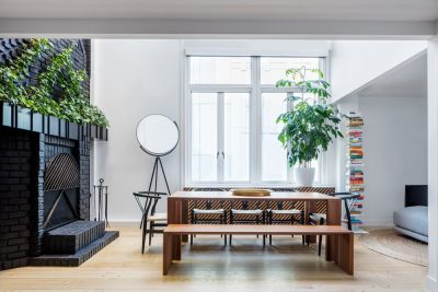 The Renovation of a Penthouse Apartment from a 1900’s Rowhouse