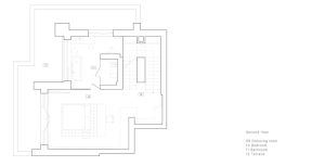 second floor plan
