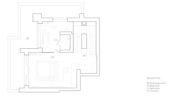 second floor plan