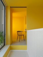 Yellow Duplex Apartment by MDDM Studio