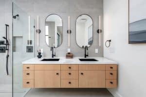 master bathroom, Knock Architecture and Design