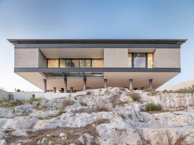 Villa Suspended Over the Sicilian Landscape