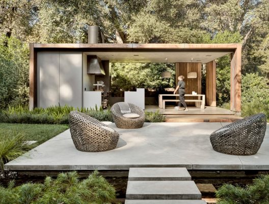 Atherton Pavilions by Feldman Architecture