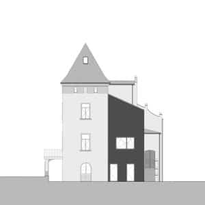 elevation north