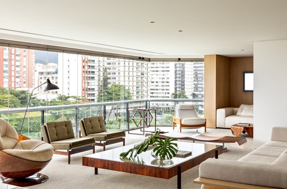 LP apartment, Rio de Janeiro by Arthur Casas