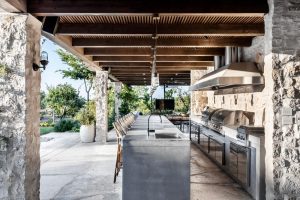 outdoor kitchen. Arch. Sara and Nirit Frenkel