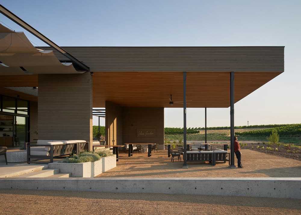 GO'C Designs the New Tasting Room and Wine Garden for Alton Wines in Walla Walla, Washington