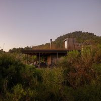 Net Zero House Equipped with a Green Roof and Sustainable Bathhouse