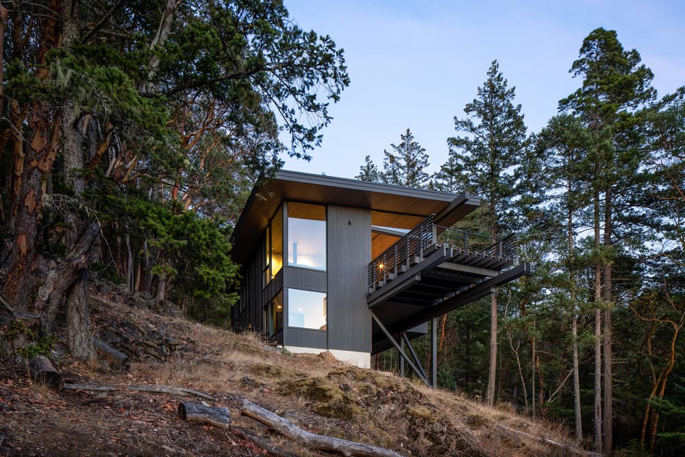 Buck Mountain Cabin by Heliotrope