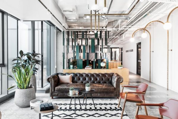 Co-Working Spaces Rooms Raanana by Roy David Architecture