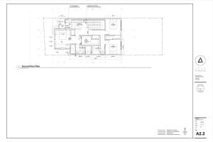 second floor plan