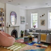 living room, Barker Associates Architecture Office