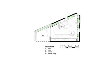 second floor plan