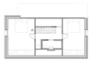 second floor plan