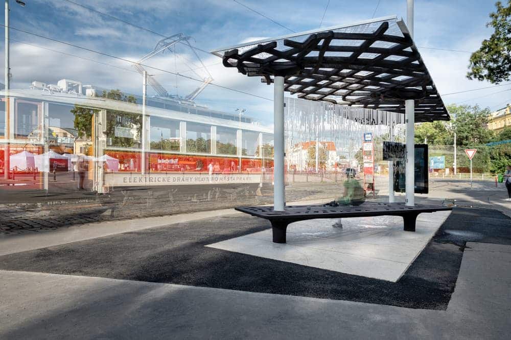 First 3D-Printed Tram Stop Installed in Prague