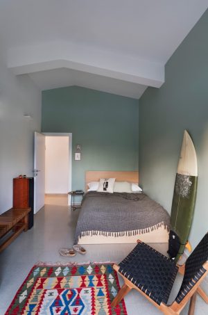 bedroom, rug, Keren Gans