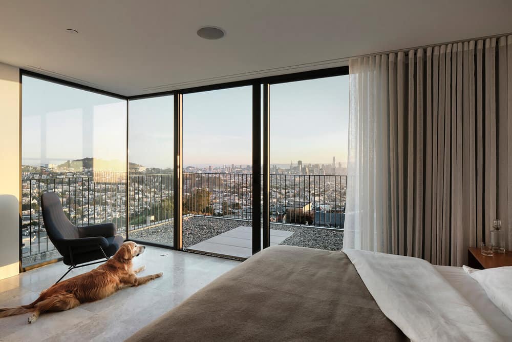 bedroom, Michael Hennessey Architecture