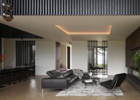 living area, Ueda Design Studio