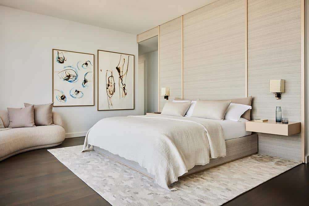 bedroom, Jessica Gersten Interiors