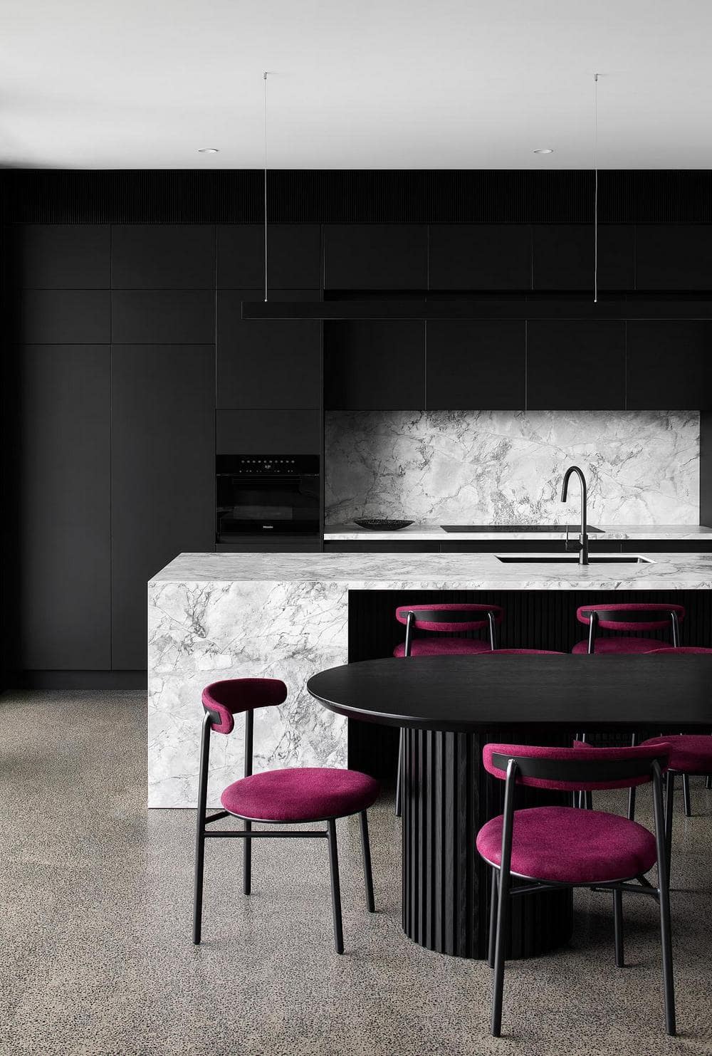 kitchen, dining area, Taouk Architects