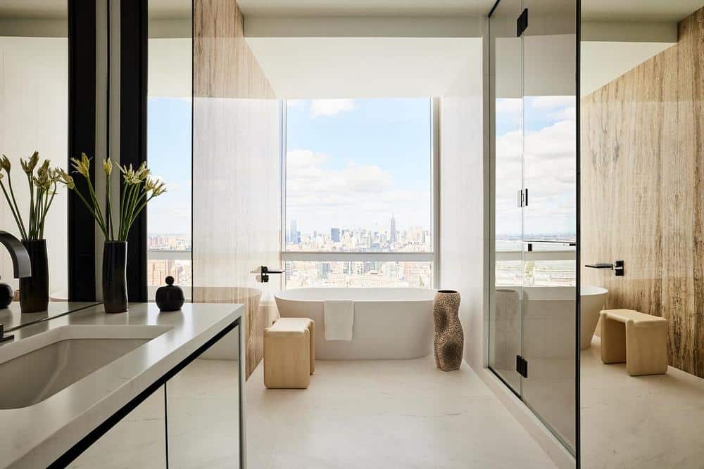 bathroom, Jessica Gersten Interiors