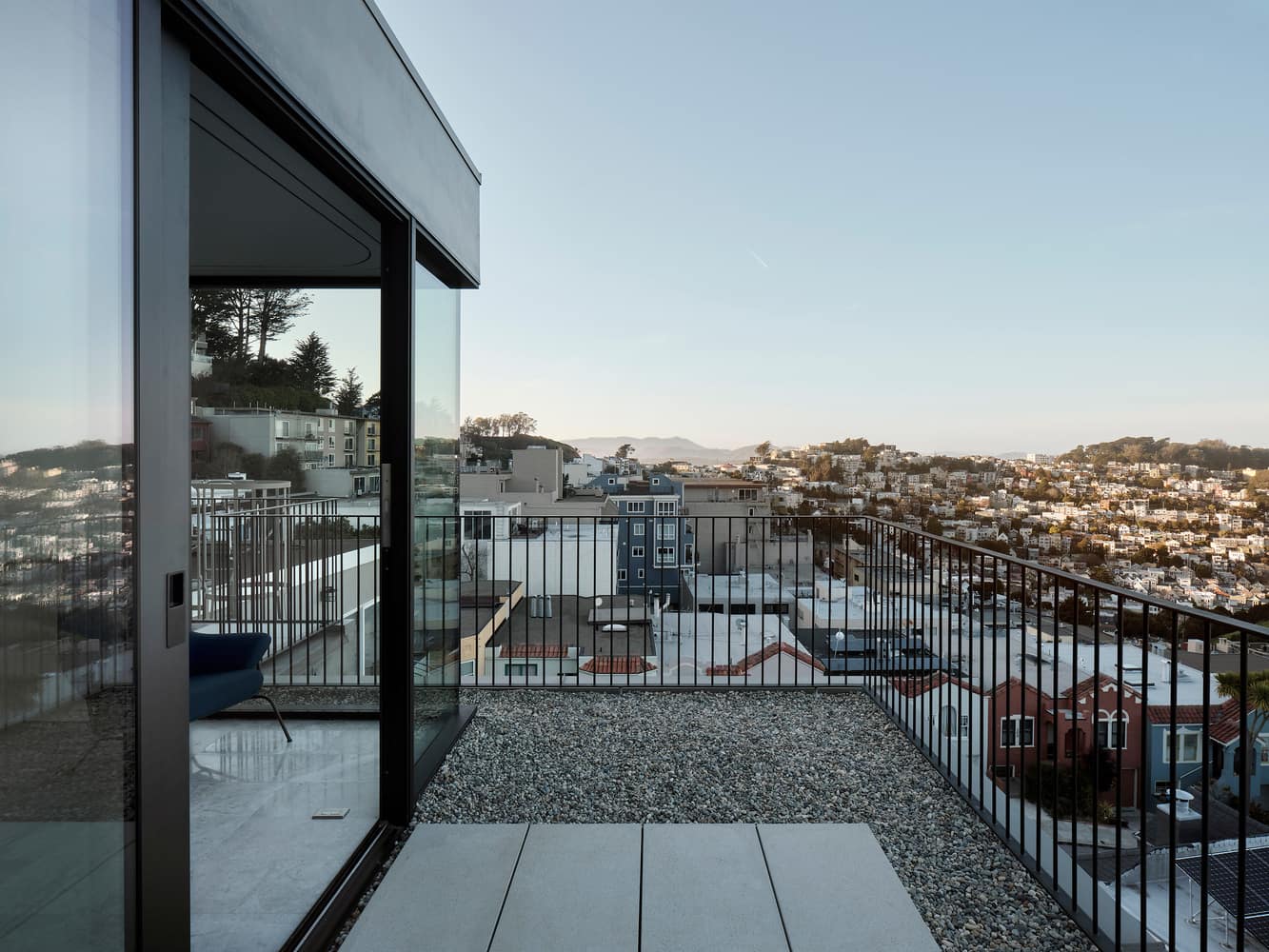 balcony, Michael Hennessey Architecture