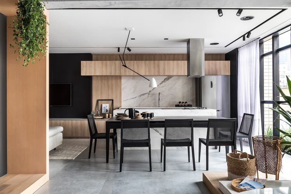 kitchen+dining room, Crippa e Assis Arquitetura