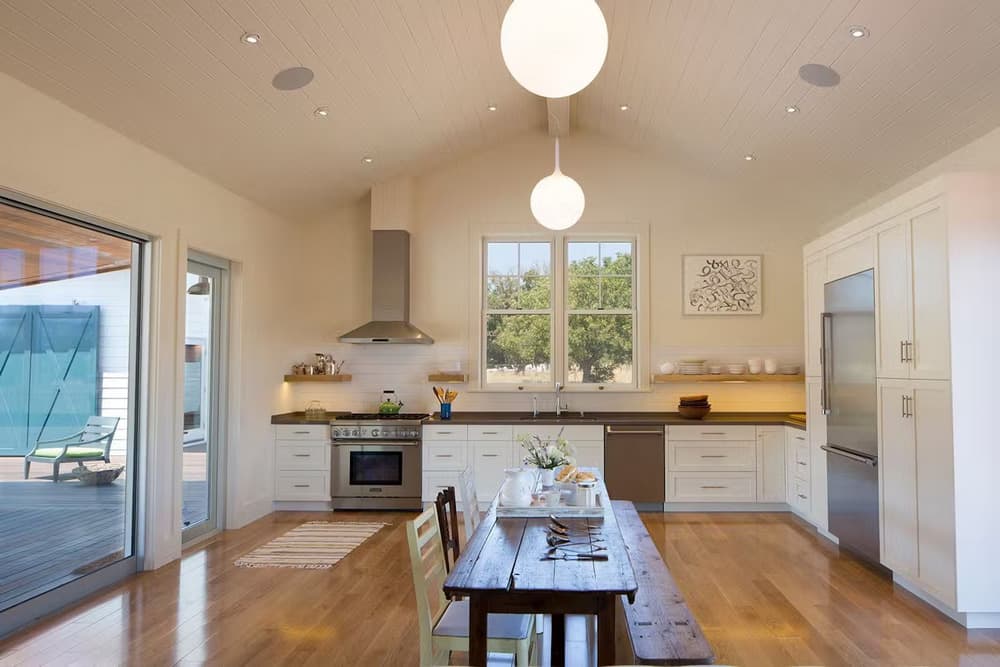 kitchen, dining room, Gustave Carlson Design