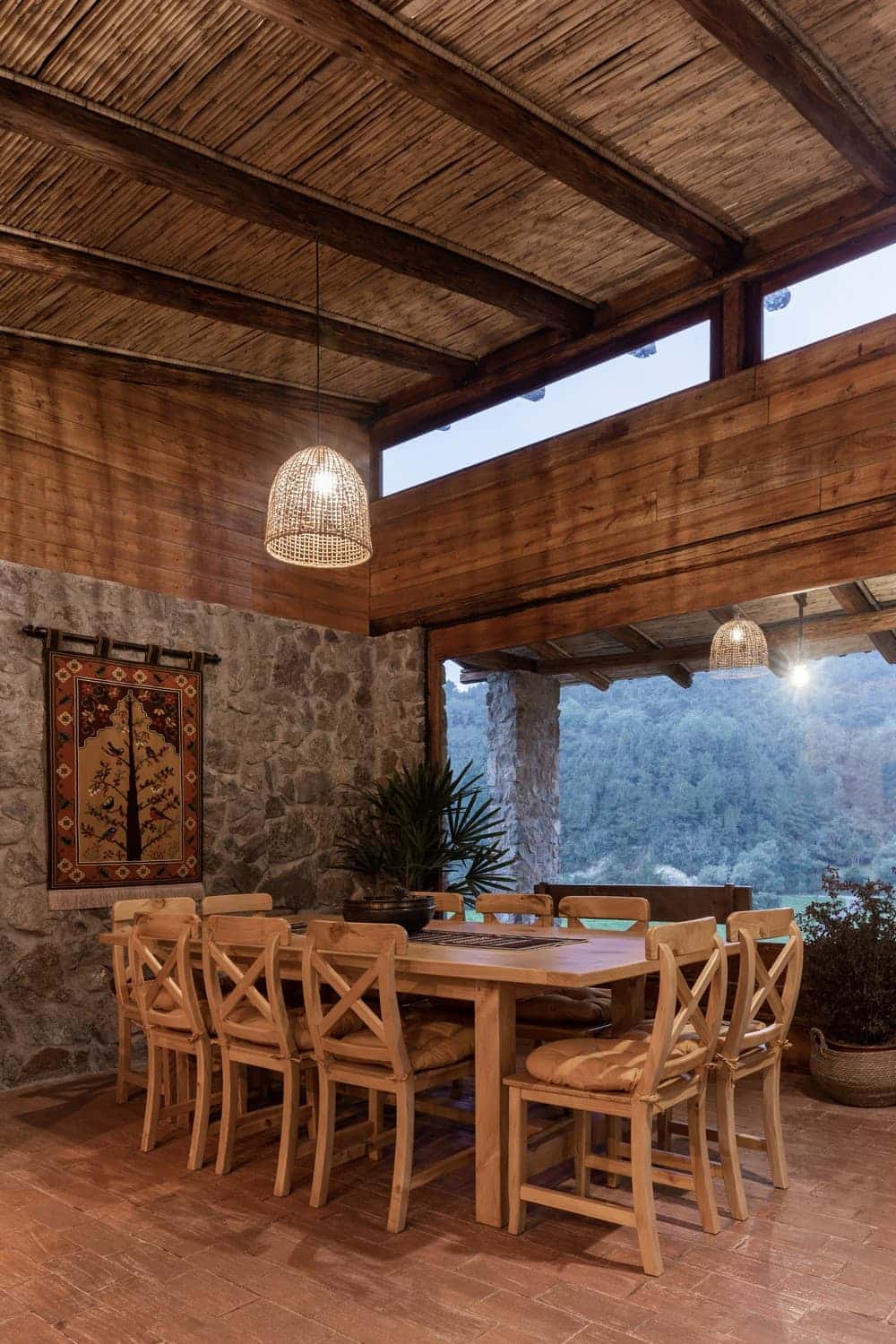 dining room, Pedro Moncayo Torres arquitectura