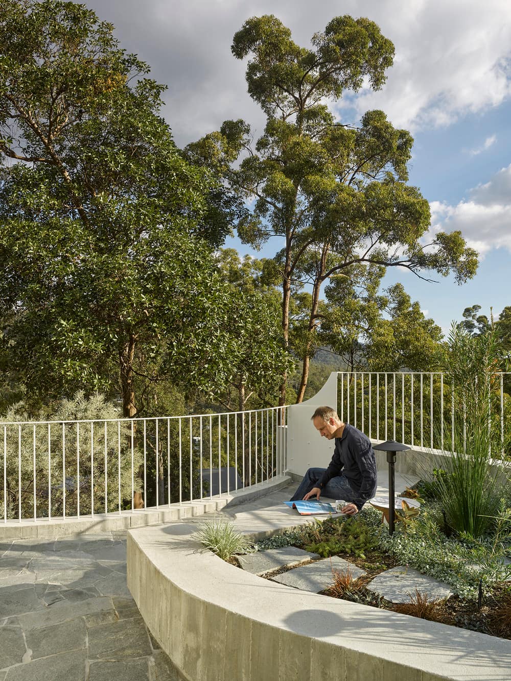 Ashgrove Hillside House by Kieron Gait Architects