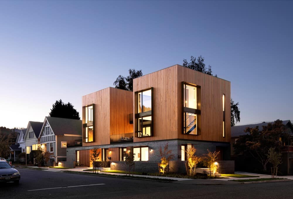 A Four-Unit Project, Scott Edwards Architecture